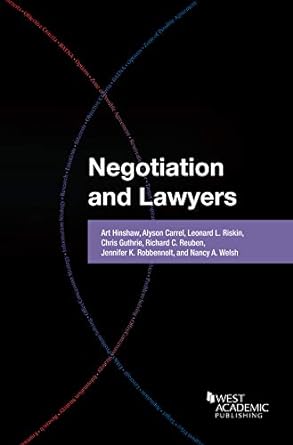 Negotiation and Lawyers